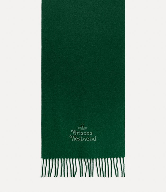 Vivienne Westwood EMBROIDERED LOGO SCARF